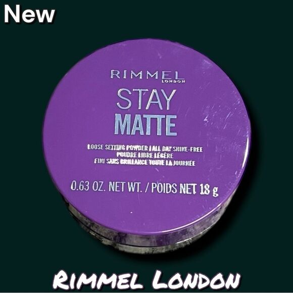 NEW Rimmel London Stay Matte Loose Setting Powder - Transparent (0.63 oz / 18g) - Picture 3 of 5